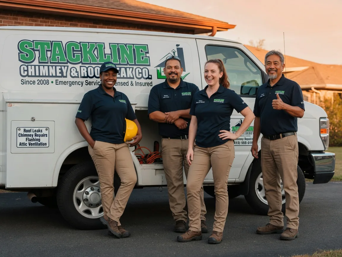 Chimney flashing repair company in Powers, OR